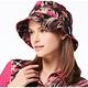 【Lynx Golf】女款潮流百搭系列歐洲進口布料造型遮陽時尚筒帽可調節式漁夫帽-桃紅色 product thumbnail 8