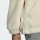 ADIDAS ORIGINALS SHORT SHERPA JK三葉草 女 仿羊羔絨外套-藍白-HR3455 product thumbnail 6