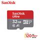 SanDisk Ultra microSDXC UHS-I (A1)032GB記憶卡(公司貨)120MB/s product thumbnail 2