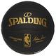 SPALDING 斯伯丁 NBA HARDWOOD 黑金隊徽 合成皮 7號籃球 快艇隊 product thumbnail 2