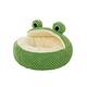 【凡太奇】Q版青蛙保暖寵物窩 半棚款 寵物床 寵物墊 product thumbnail 3