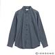 GIORDANO 男裝法蘭絨磨毛長袖襯衫-05 牛仔藍 product thumbnail 6