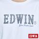 EDWIN EFS 爆裂紋LOGO 薄長袖T恤-男-白色 product thumbnail 8
