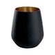 《VEGA》Aolani消光玻璃杯(黑金420ml) | 水杯 茶杯 咖啡杯 product thumbnail 2