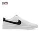 Nike 休閒鞋 Court Royale 2 男鞋 白 黑 皮革 復古 經典鞋 CQ9246-100 product thumbnail 3