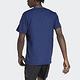 Adidas TR-ES Base 3s T IB8152 男 短袖 上衣 T恤 亞洲版 運動 訓練 吸濕 排汗 藍 product thumbnail 2
