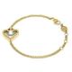 CHARRIOL夏利豪 Bracelet Touch 觸摸手鍊 金心飾件銀鋼索款 C6(06-124-1263-0) product thumbnail 2