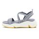 ECCO CHUNKY SANDAL 潮趣增高美背時尚涼鞋 女鞋 银灰色 product thumbnail 5