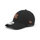New Era 棒球帽 MLB 黑 橘 940帽型 NY 可調式頭圍 紐約洋基 帽子 老帽 NE13956976 product thumbnail 2