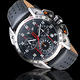 MINI Swiss Watches極速運動計時腕錶(MINI-160117)-黑x紅邊 product thumbnail 3
