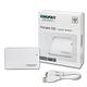 Kingmax KE31 480GB SSD USB3.1 外接式固態硬碟(White) product thumbnail 6