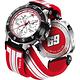 TISSOT 天梭 官方授權 T-Race Nicky Hayden限量賽車計時腕錶-白x紅/45mm product thumbnail 2
