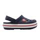 Crocs 洞洞鞋 Crocband Clog T 深藍 白 紅 小朋友 童鞋 4-7歲 幼稚園 布希鞋 207005485 product thumbnail 6