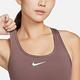 Nike 運動內衣 Swoosh 棕 白 速乾 中強度支撐 彈性 健身 瑜珈 DX6822-208 product thumbnail 8