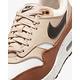 NIKE W AIR MAX 1 87 女休閒運動鞋-白棕-FZ3621220 product thumbnail 7