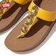 【FitFlop】FINO CRYSTAL LOCK TOE-POST SANDALS 寶石裝飾夾腳涼鞋-女(夕陽黃) product thumbnail 5