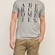 AF a&f Abercrombie & Fitch 短袖 T恤 灰色 0401 product thumbnail 2