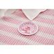 FILA 女撞色條紋短袖線衫-粉色 5SWY-1013-PK product thumbnail 4
