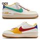 Nike 休閒鞋 Wmns AF1 Shadow 女鞋 白 綠 紅 膠底 拼接 解構 夏日 厚底 CI0919-118 product thumbnail 3