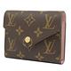 LV M62360  Victorine 新版經典花紋扣式零錢短夾(粉) product thumbnail 3