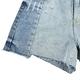 OUWEY歐薇 不規則多片刷色拼接牛仔短褲(藍)3212068550 product thumbnail 4