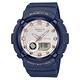 CASIO 卡西歐 BABY-G 多層次 珍珠光 金屬時標雙顯錶-深藍色 BGA-280BA-2A 防水100米 product thumbnail 2
