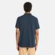 Timberland 男款深寶石藍休閒短袖Polo衫|A24H2433 product thumbnail 3