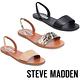 STEVE MADDEN-ALINAI-真皮素面一字帶涼鞋-藕色 product thumbnail 6