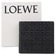 LOEWE Bifold Wallet 壓紋牛皮品牌LOGO八卡短夾(黑) product thumbnail 6