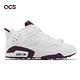 Nike 高爾夫球鞋 Jordan Retro 6 Golf NRG M23 男鞋 白 紫 防潑水 鞋釘 氣墊 DV6796-116 product thumbnail 3