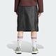 Adidas Adibreak Skirt [IJ5025] 女 裙子 亞洲版 運動 經典 休閒 皮革 時髦 穿搭 黑 product thumbnail 3