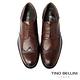 Tino Bellini 男款 歐洲進口翼紋雕花牛津鞋HM3T059-6(咖啡色) product thumbnail 3