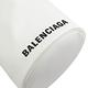 BALENCIAGA 特殊電繡LOGO設計帆布迷你手提兩用水桶包(白) product thumbnail 9