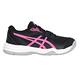 ASICS UPCOURT 5 GS 女兒童排羽球鞋-訓練  亞瑟士 1074A039-002 黑亮桃紅 product thumbnail 2