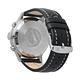 REVUE THOMMEN 梭曼錶 空速系列 三眼計時腕錶 黑面x皮帶/45mm (16062.6537) product thumbnail 3