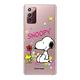 【SNOOPY/史努比】三星 Samsung Galaxy Note20 5G 防摔氣墊空壓保護手機殼(花語) product thumbnail 2