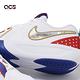 Nike 籃球鞋 GT Cut 3 SE GS All-Star 大童 女鞋 白 紅 藍 氣墊 FJ7012-100 product thumbnail 7