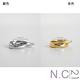 N.C21-質感交疊時尚感造型三環戒 (共二色) product thumbnail 2