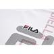 FILA KIDS 童舒適休閒運動套裝 上衣+短褲-白色 1WTY-4910-WT product thumbnail 4