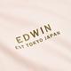 EDWIN 簡約刺繡印花短袖T恤-男-淡粉紅 product thumbnail 5
