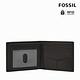 FOSSIL Derrick 真皮帶翻轉證件格RFID皮夾-黑色 ML3681001 product thumbnail 4