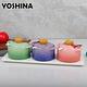 日本YOSHINA 陶瓷砂鍋造型調味料罐3件組 product thumbnail 5