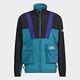Adidas ST LTWIND WVJK [HE9930] 男 立領外套 風衣 運動 訓練 輕量 平織 撞色 黑藍 product thumbnail 3