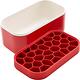 《LEKUE》附蓋蜂巢製冰盒(紅330ml) product thumbnail 3