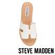 STEVE MADDEN-HARLOW 簡約H型一字拖鞋-白色 product thumbnail 6