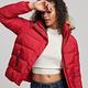 SUPERDRY 女裝 長袖 保暖外套 短版 Hooded Mid Layer 紅 product thumbnail 5