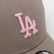 New Era 棒球帽 Color Era MLB 棕 粉 940帽型 可調帽圍 洛杉磯道奇 LAD 老帽 帽子 NE14148158 product thumbnail 3