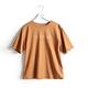 SOMETHING 基本波紋LOGO短袖T恤-女-深咖啡 product thumbnail 2