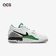 Nike Air Jordan Legacy 312 Low GS 大童鞋 女鞋 白 幸運綠 爆裂紋 皮革 FN3407-101 product thumbnail 3