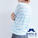 maru.a麻洛野　條紋鬍子圖案寬版T-shirt product thumbnail 7